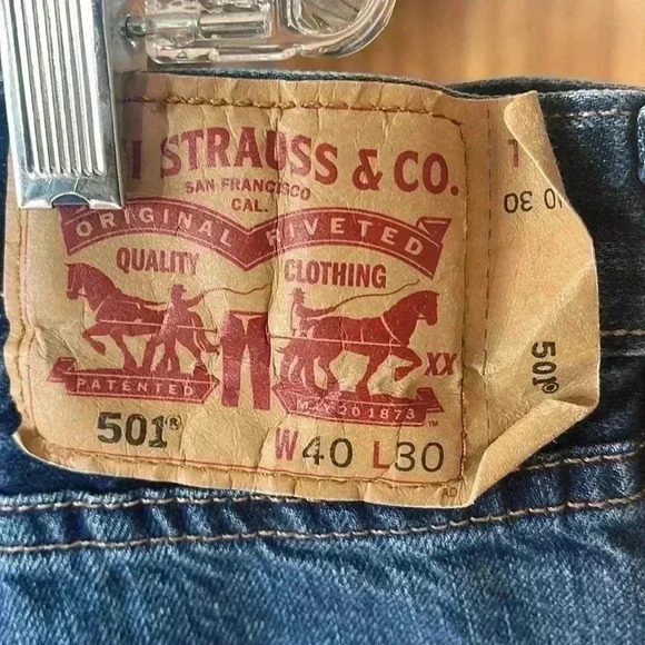 Men’s Levi’s, Strauss and Company, 501 button up jeans. - Picture 4 of 10